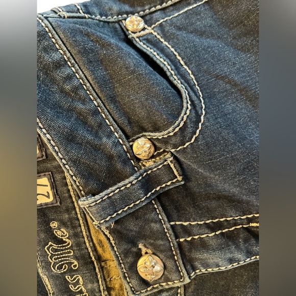 Miss Me Dark Blue Jeans - Picture 6 of 8